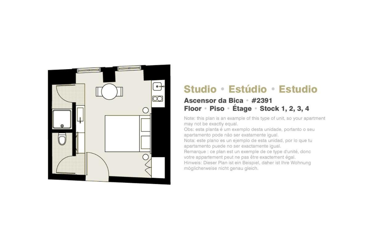 Ascensor Da Bica - Lisbon Serviced Apartments Exteriör bild