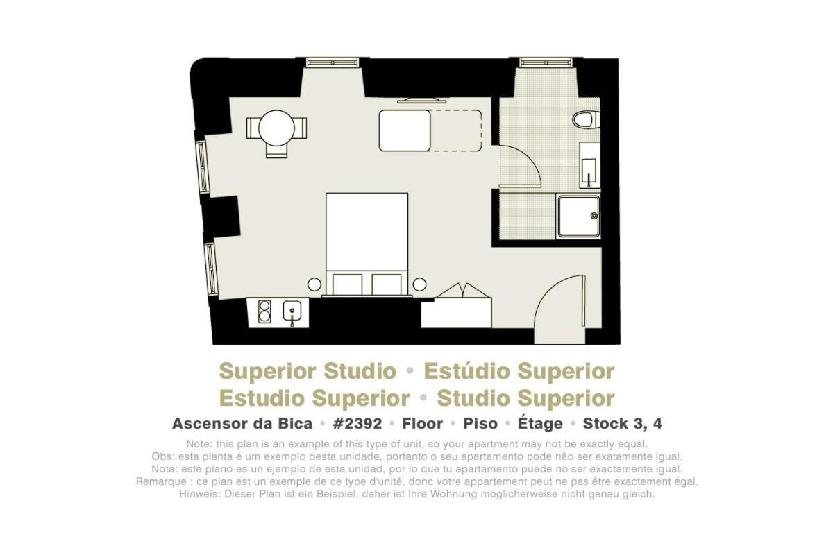 Ascensor Da Bica - Lisbon Serviced Apartments Exteriör bild